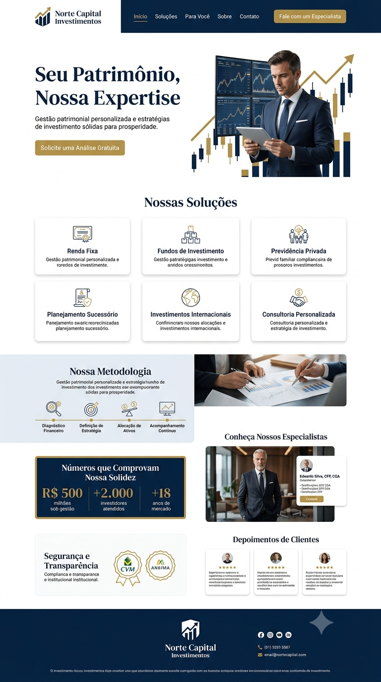 Landing page — Norte Capital